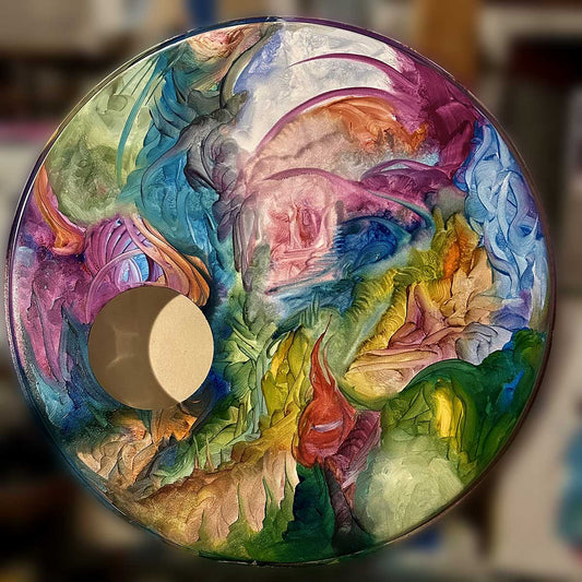 ‘In Gratitude’ Painted Drumhead